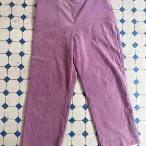 Purple Corduroy Pants